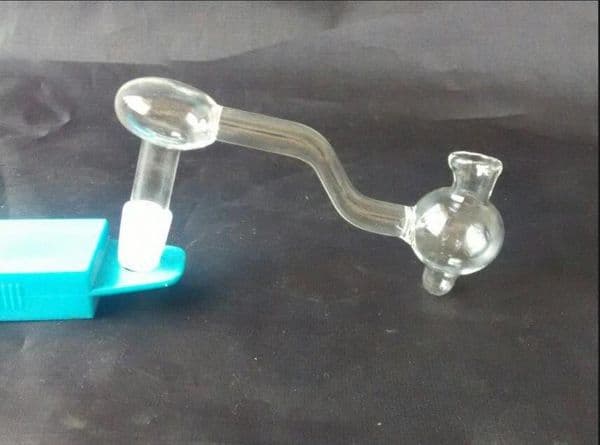 Transparent pot Bongs Oil Burner Pipes Water Pipes Glass Pipe Rigs Smoking