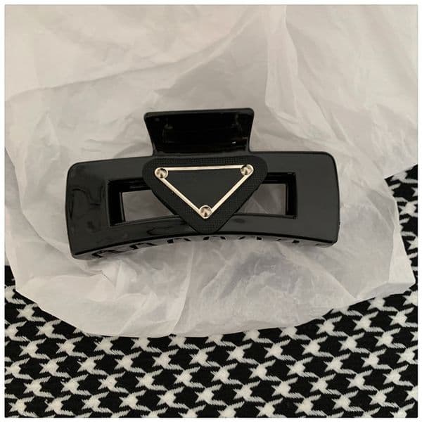 Luxury Barrettes Designer Hair Clip Hairpin Brand Classic Hair Clips Fashion Black Hairpin Christmas Jewelry Gift