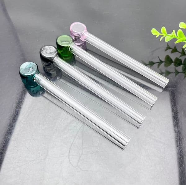 Glass Pipes Smoking Manufacture bongs blown hookah New Hot Selling Color Bowl Extended Glass Pipe