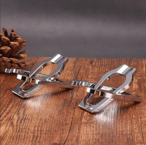 Smoking Pipes Stainless steel metal pipe holder, spot smoking set