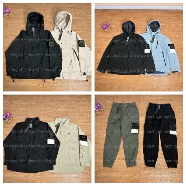 Mens Jackets Fashion Designer mens jacket sweatshirts hoodie pullvoer for men women embroidery letter printed cargo pants long sleeve jumper HighStreet Size M-2XL