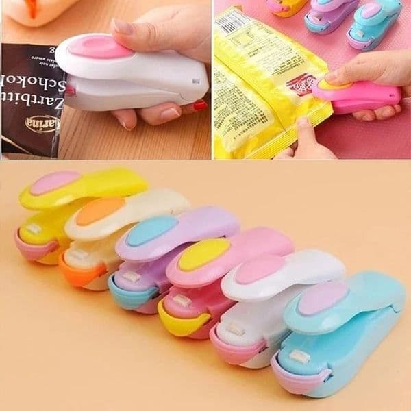Mini Handheld Plastic Bag Portable Heat Sealer hine Food Saver Storage Snack Keep Fresh Accessories Kitchen Tools