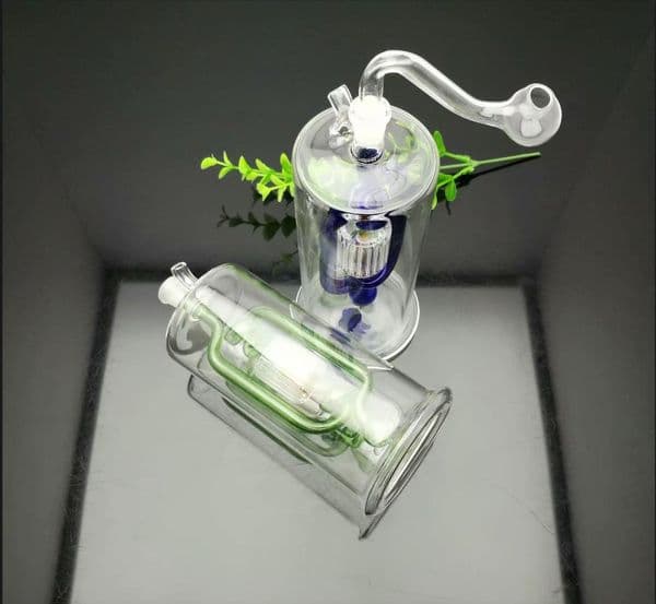 Smoking Pipes Colored multi-cycle filter kettle Glass Bongs Glass Smoking Pipe Water Pipes Oil Rig