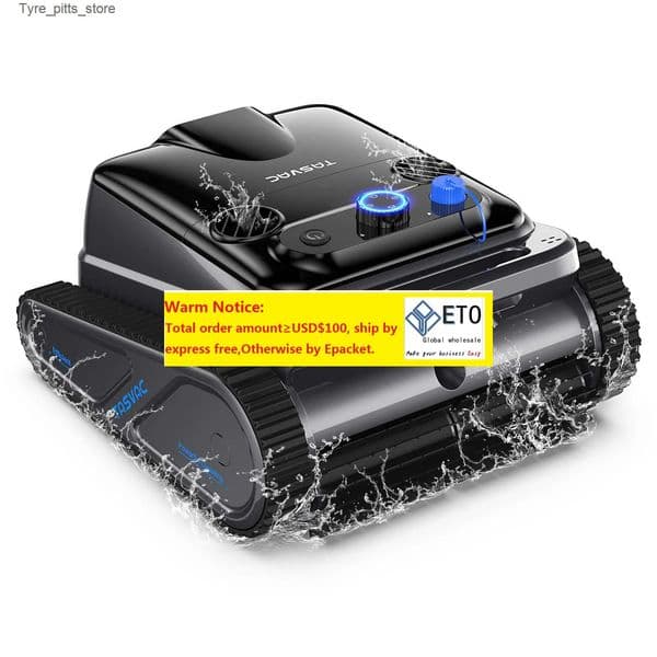 100% Original Product Cordless Robotic Pool Cleaner Pool Vacuum for Inground Pools with 4 Motors Wall Waterline Cleaning 300min ZZ
