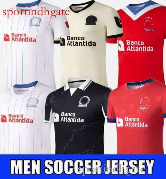 Club Deportivo Olimpia Honduras Soccer Jersey: Home & Away Fan Edition for -2026 Seasons