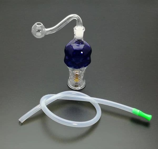 Pipes Smoking Manufacture Hand-blown hookah Mini Color Matching skeleton glass hookah