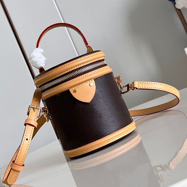 S Designers Totes Handbags Women Vintage Toplevel Leather Barrel Shaped Bags Bucket Drum One Handle Cylinder Mini Bag Designe Top