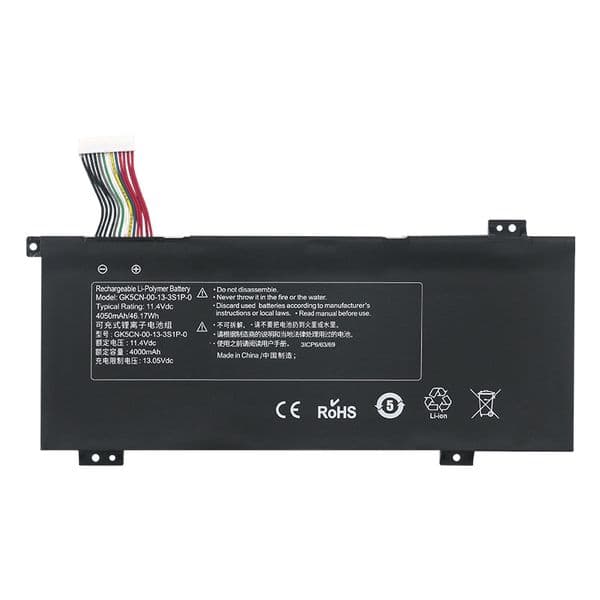 GK5CN-00-13-3S1P-0 GK5CN Laptop Battery Replacement For MECHREVO X8Ti Z2 MACHENIKE T90 Plus T90-T3p F117-B F117-B2 For TONGFANG