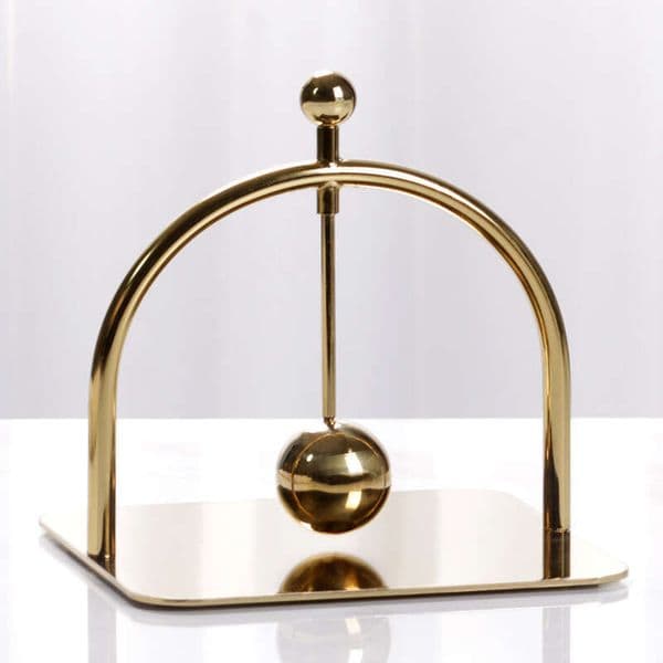 Modern Light Luxury Hotel Exhibition Hall Desktop Metal Fixed Paper Towel Holder Creative Soft Decoration Home Craft Ornament