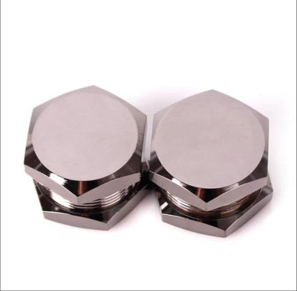 Mini Hexagon 3-30mm Zinc Alloy Flat Plate Grinder New Flat Tooth Gun Black Silver Smoke Crusher