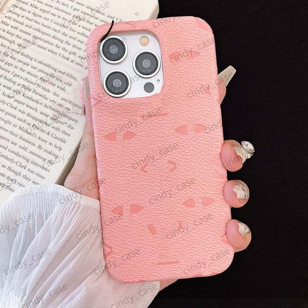 Shockproof Designer Phone Case for iPhone 17 16 Pro Max 15 14 13 Pro Luxury iPhone Case Ultra Slim High Quality Material for Women Men Phone Cover Pink Big Flower