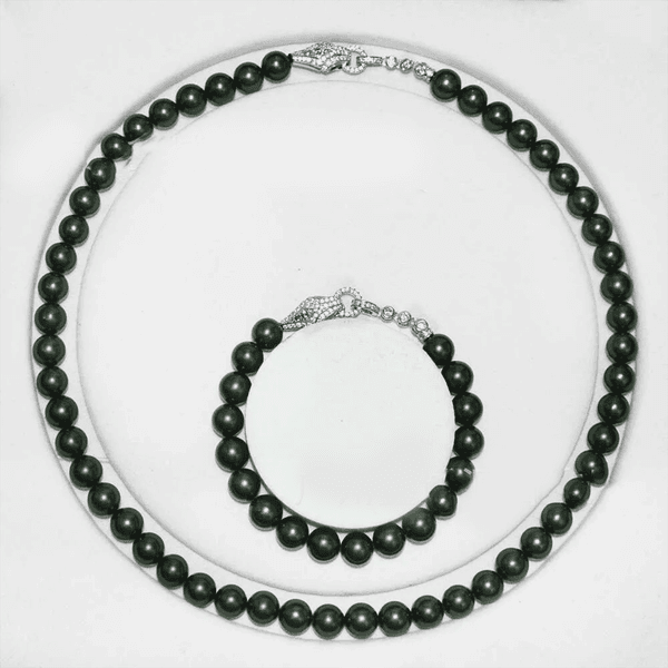 High-end S Pure Sier Spirit Year Of Dragon Designer Jewelry Snake Farewell To Old And Welcome The New Mother-of-pearl Necklace For Women
