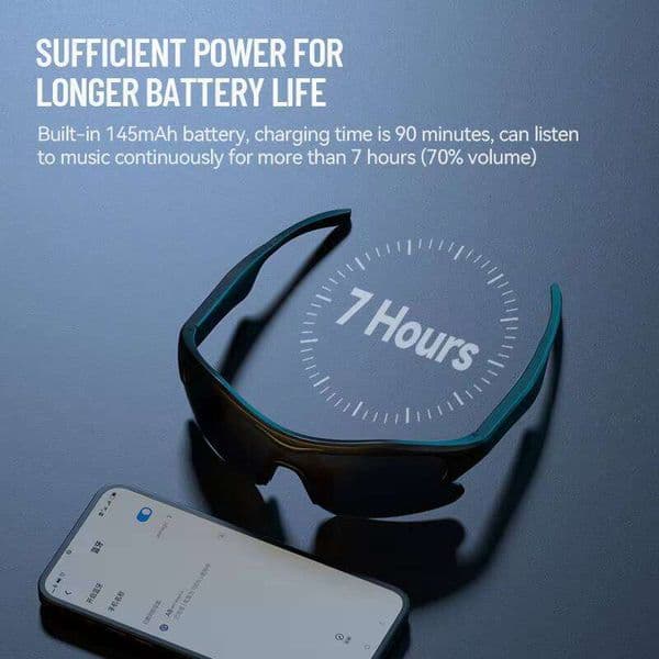 New Smart Glasses Polarized Wireless Sunglasses Bluetooth Headphone Outdoor Sports Video Camera Music Microphone for Smartphones