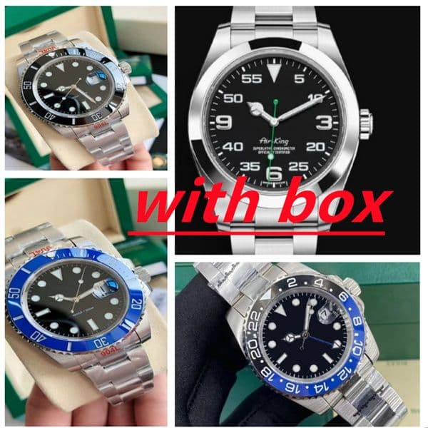Men's and women's watches super watches sapphire glass automatic 41mm watches men's watches classic.