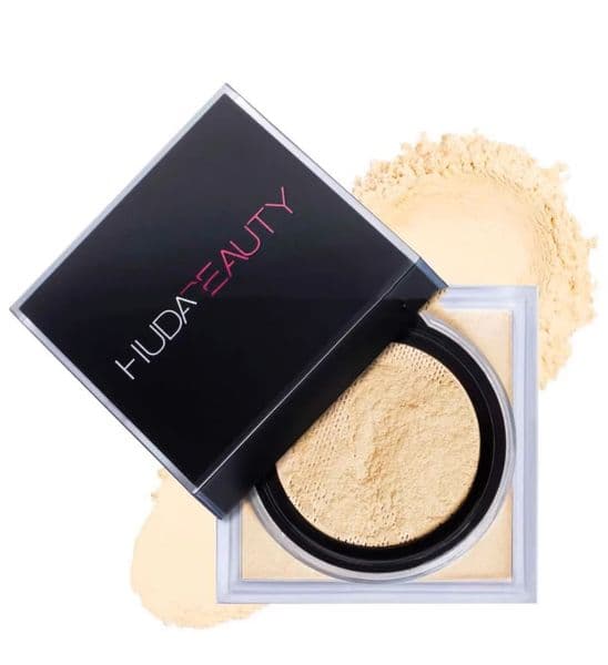 HUDA Beauty 4 Colors Makeup Setting Powder 20g Face Loose Baking Setting Powder Poudre Easy Bake Fixation Natural Face Finishing Oil-control Beauty Cosmetics