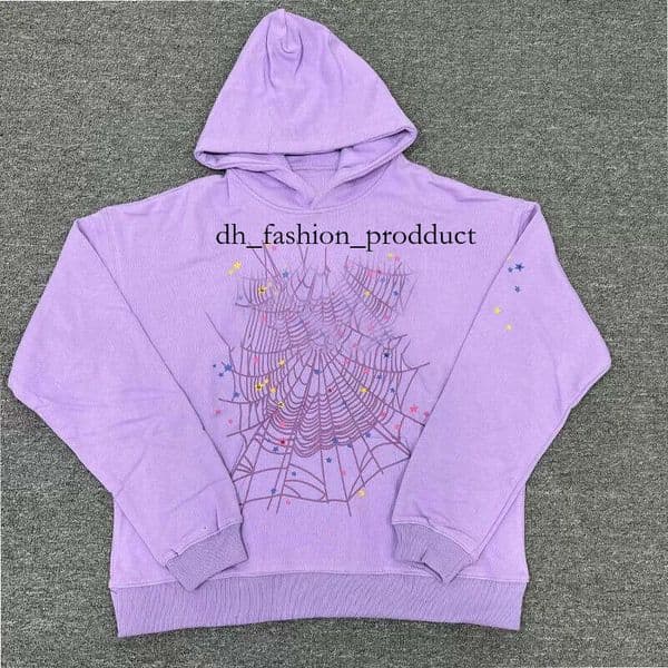 Spider Hoodie Graffiti Set Young Thug Mens and Womens - Mans Sportswear Foam Street Vintage Pink Sweatshirts Y2k Pullovers Pants Black Hoody tracksuits brands 3b7