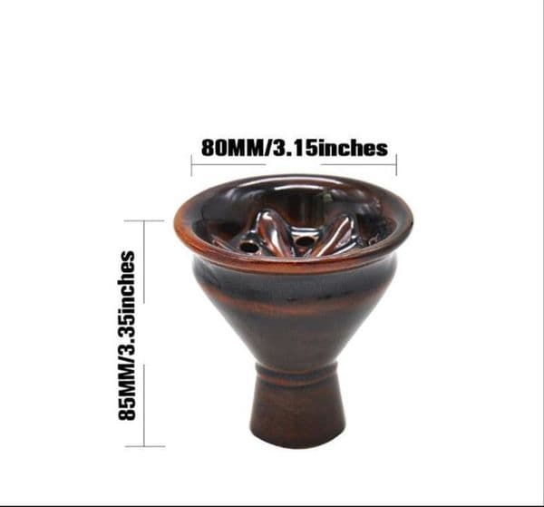 New accessories tobacco pot Single hole ceramics of Shuiyan tobacco pot
