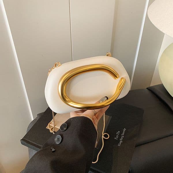 New Women's Classic Banquet Bag Handbag Free Shipping Designer Luxury Square Box Bag Gold Plated Handle Chain Single Shoulder Crossbody Bag Casual Makeup Bag