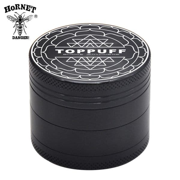Smoking Pipes Creative pattern 50mm four layer aluminum alloy smoke grinder