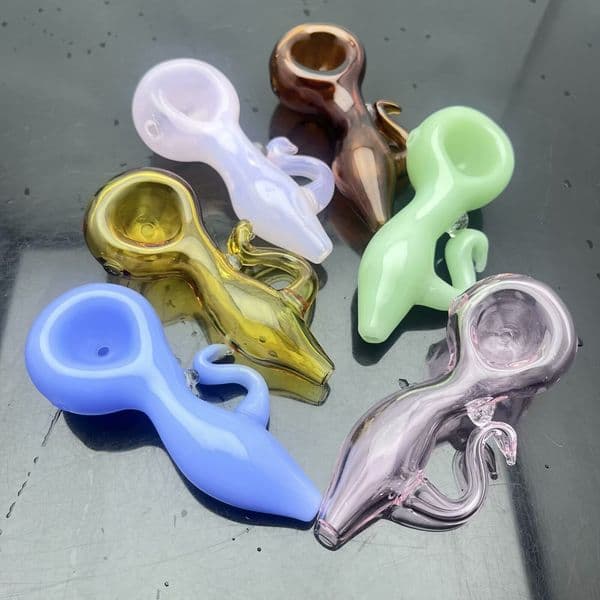 Europe and Americaglass pipe bubbler smoking pipe Popular smoking accessories, multi-color glass pipes, water bottles