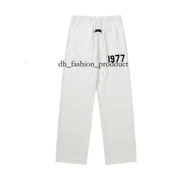 essentialass sweatpants designer streetwear mens womens pants classic 1977 letter print loose Drawstring oversize high street Joggers hip essentai trousers 1fe