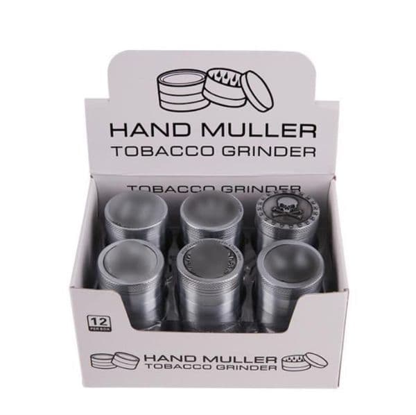 Zinc Alloy Plate Embossed Silver Ash Fine Smoke Grinder 4 Layers Mini 40mm Grinder Metal Products