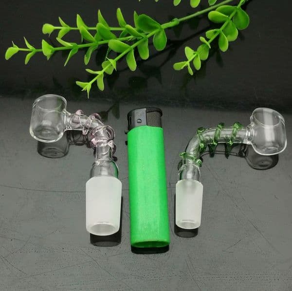 Pipes Smoking hookah Oil Burner Pipes Smokings Glass Bowl Colored wire glass adapter for smoking accessories