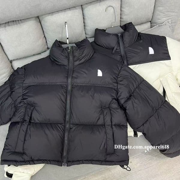 womens coat luxury puffer jackets designer veste femme fashion zipper pocket warm cotton jacket autumn winter short cropped quilted padded outdoor clothing