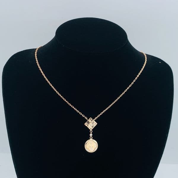 Designer Jewelry Fashion Gift Necklaces For Men Women Necklace Golden Jewlery Party High Quality Girls necklace