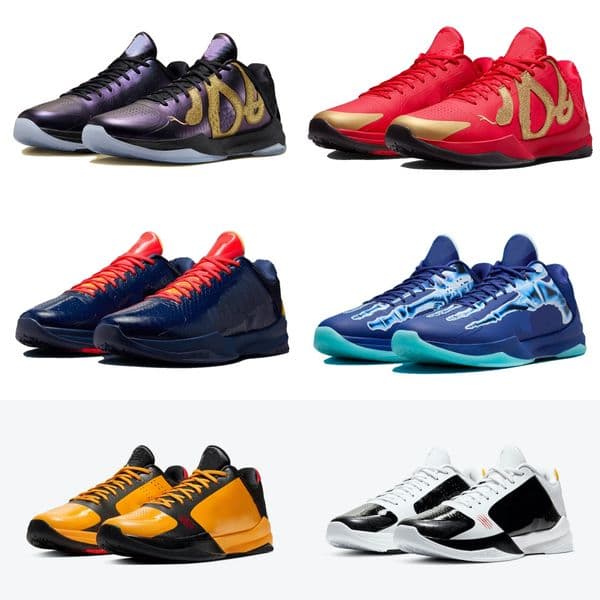 Kids Black Mamba 5 Year Of The Mamba Grade school basketball shoes for sale 2025 boys men woman Caitlin Clark Indiana Fever sneakers Shoes Best quality US4US12