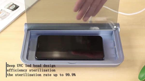 Portable Multi - functional Smart Phone Disinfector for Sterilization and Disinfection, Nail Art Tools and Mask Disinfection Box