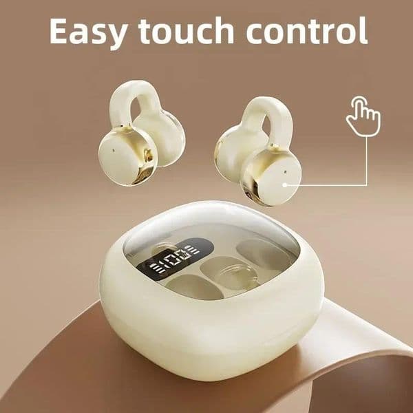 TWS Wireless Bluetooth Headset Bluetooth Headphones Power Earbuds Digital Display Stereo Sound Earphones for All Smartphone