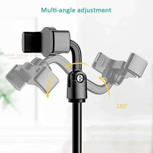 Multi-functional Retractable Mobile Stand For Live Broadcast Desk Clip Bracket Table Mount Cell Phone Support Holder