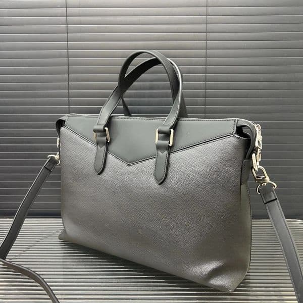Briefcases men Bag Fashion Business Briefcase For Men Pattern Leather Zipper Classic Versatile Handbag 28*38cm Laptop Casual Shoulder Bags