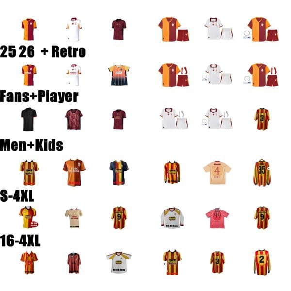 2025 2026 Galatasarays Soccer Jerseys 5 stars ICARDI ZANIOLI BAKAMBU MERTENS men kids maillots de foot ZAHA AKGUN OSIMHEN NELSSON Home Away 3rd retro football shirtS