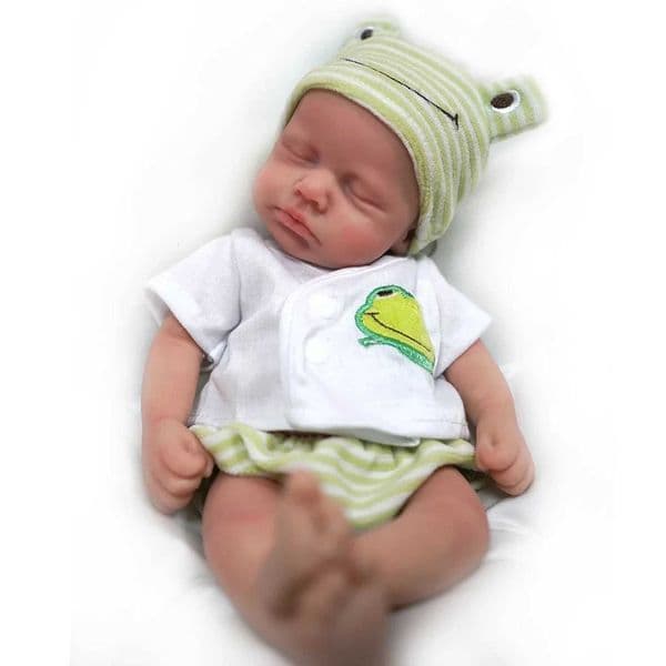 12 30cm Boy Micro Preemie Full Body Silicone Baby Doll Lifelike Mini Reborn Doll Surprise Children Anti-Stress My Melody XJ250730