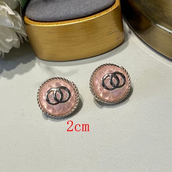 Round Small Simple Copper Ear Stud Famous Women Diamond Crystal Pearl Earrings Bride High Quality Wedding Party Jewerlry Christmas Gifts