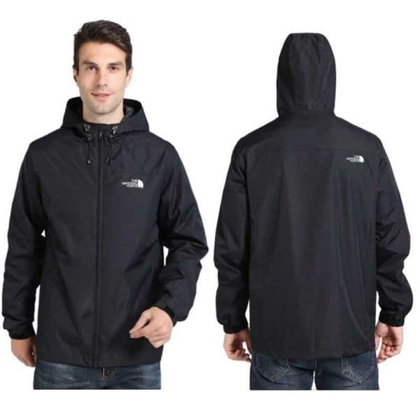 Mens Waterproof Hooded Jacket Lightweight Windbreaker Outdoor Sports Raincoat Comfortable and Stylish L250731