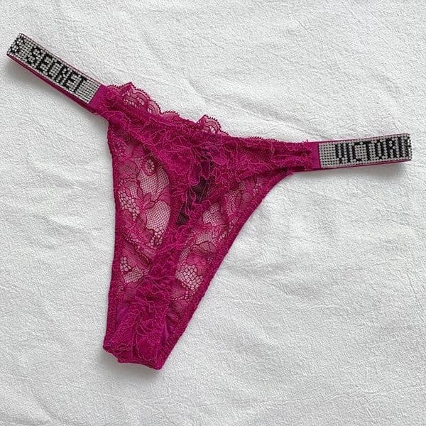2024 womens underwear smooth low waist sexy thong attractive breathable shiny and comfortable 2503281111