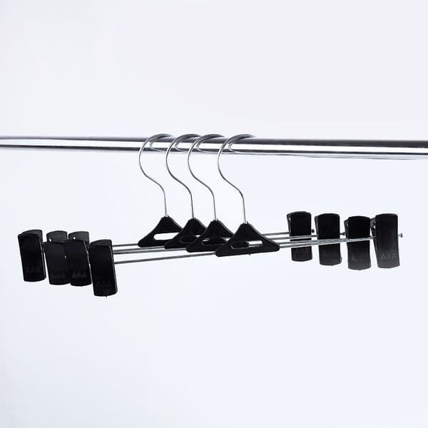 Non-slip plastic pants clip suit pants trackless pants rack home padded bra and underwear clip