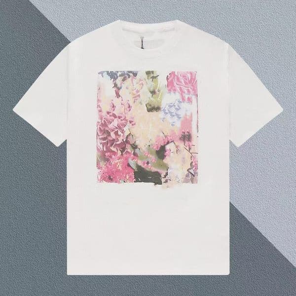 Men's non-shrinking T-shirt fashion short sleeves unisex various styles round neck T-shirt