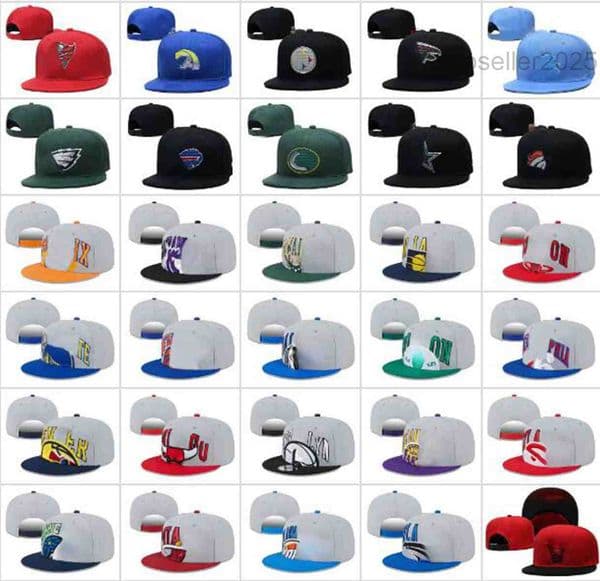 Black Friday Top quality unisex Basketball Snapback Baseball Snapbacks hats All Teams for Mens Embroidery Football sun Mesh flex Beanies Hat Hip Hop Sports cap Mix Or