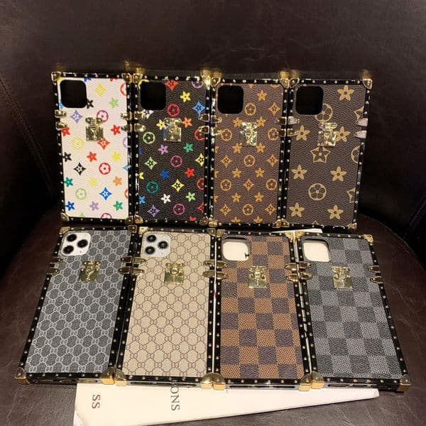 Fashion high quality case for Samsung S25 S24 S23 A52 A72 Apple iphone 17 16 15 14 13 12 11 square mobile phone cases