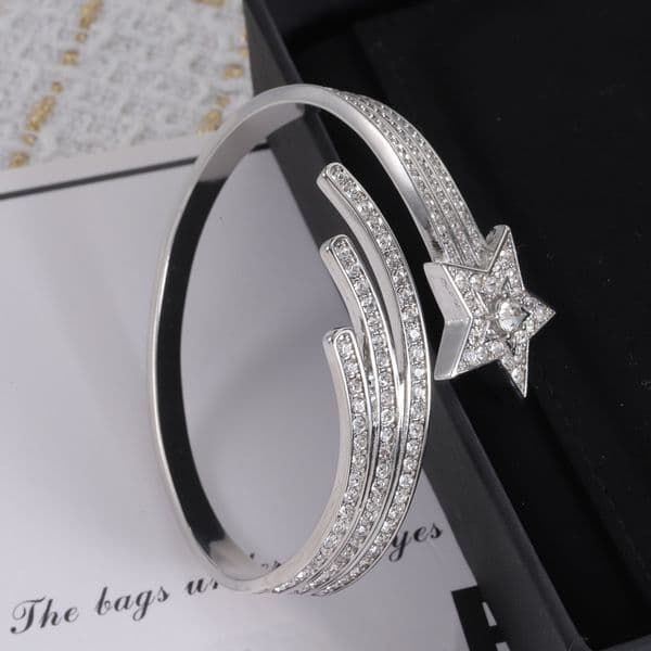 Classic Designer Bangle Luxury Bangle Open Gold Plated Bangle Plated Charm Bracelet Wedding Jewelry Gifts