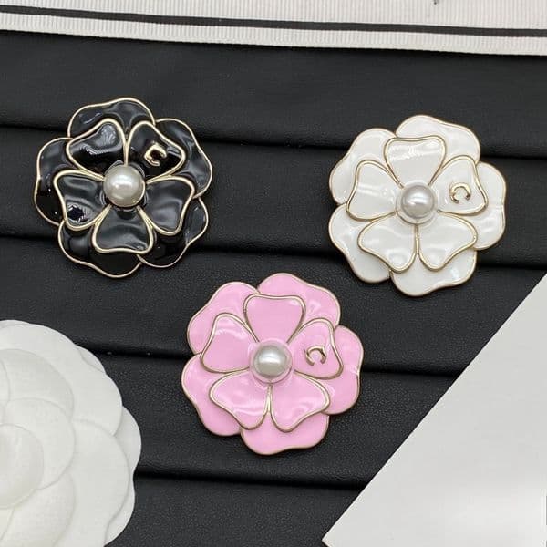 Designer Brooch Jewelry Diamond Gold Silver Pins Brooch Luxury Romantic Couple Brooches Wedding Party Gifts Fashion Accessory