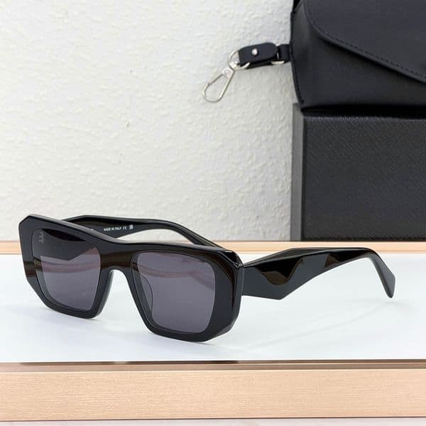 SPRB18 mens Symbol Sunglasses Luxury Designer Summer sunglasses Acetate Geometric Frame Triangular Personalized Mirror Legs Fashion Vacation Style UV400