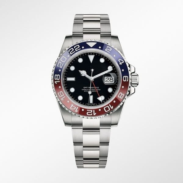 Gold watch Men automatic mechanical movement watch full stainless steel business style with complete calendar Luxury brand watches men