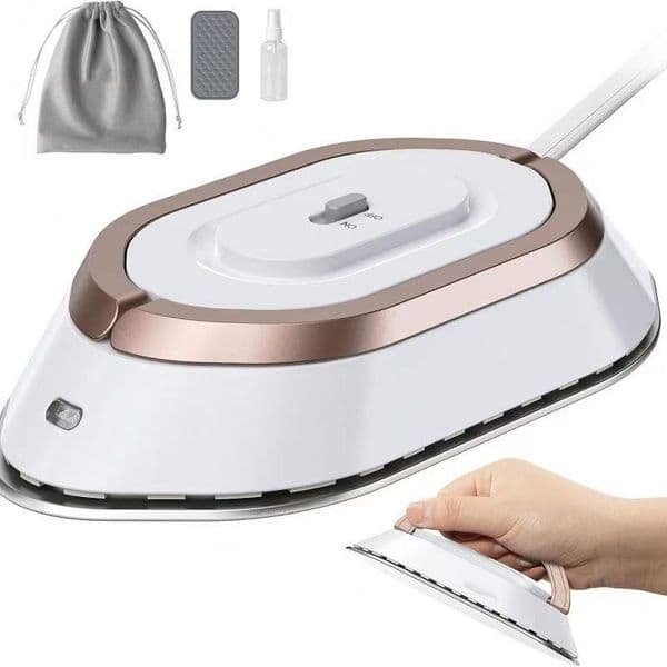 Mini Iron for Travel & Home Wrinkle-Free Outfits the Pocket-Sized Garment Steamer