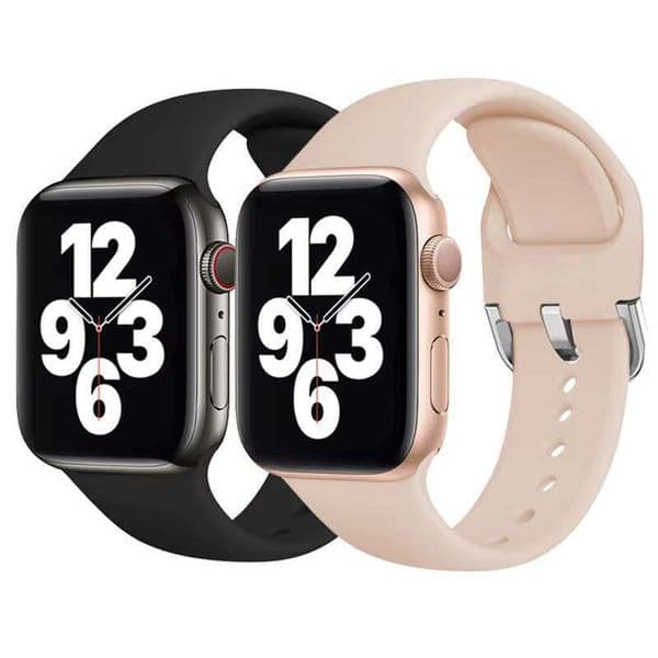 Rubber Iwatch Series 10 9 8 7 6 Se Sports Replacement Straps for ultra 49mm 46mm 45mm 38mm Silicone Apple Watch Band