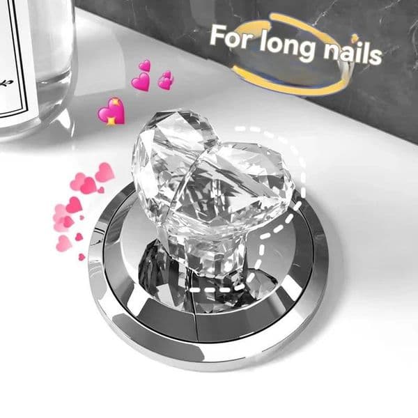 Cover Bathroom Accessories Multifunctional Toilet Press Creative Transparent Heart-shaped Toilet Toilet Tank Button Flush Lift